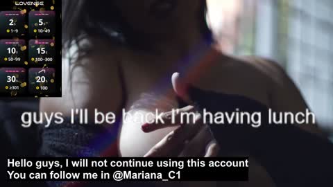 Snapshot of mariana_c chatting on 30, 1, 2025 Mar y online show from 30, 1, 2025