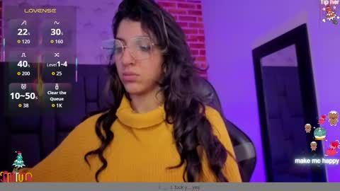 Snapshot of marllena chatting on 19, 12, 2025 mar online show from 19, 12, 2025