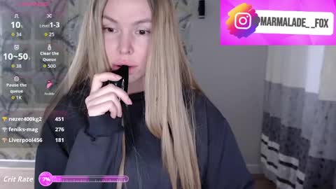 Snapshot of marmalade_fox chatting on 13, 4, 2026 Marmalade Fox online show from 13, 4, 2026