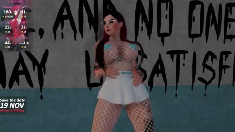 Snapshot of maya_3dxx chatting on 7, 11, 2025 Maya online show from 7, 11, 2025