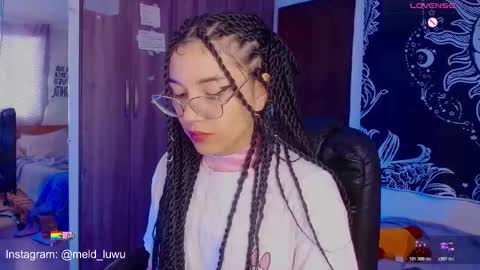 Snapshot of mel_dahlia chatting on 18, 3, 2026 Melissa - - Please help me to reach 100 thumbs up online show from 18, 3, 2026