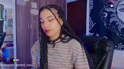 Snapshot of mel_dahlia chatting on 19, 3, 2026 Melissa - - Please help me to reach 100 thumbs up online show from 19, 3, 2026