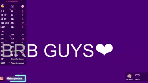 Snapshot of melanyrouse1 chatting on 18, 2, 2025 melanyrouse1 online show from 18, 2, 2025