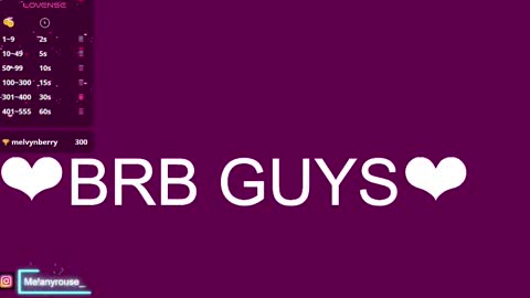 Snapshot of melanyrouse1 chatting on 1, 3, 2025 melanyrouse1 online show from 1, 3, 2025