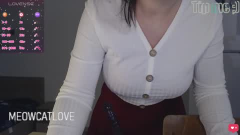 Snapshot of meowcatlove chatting on 8, 1, 2025 meowcatlove online show from 8, 1, 2025