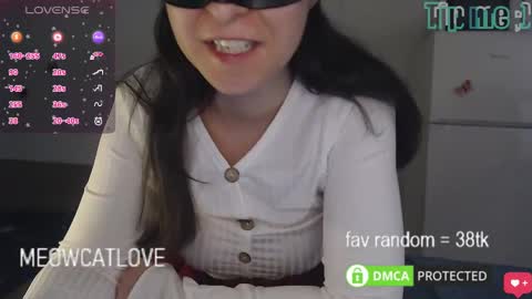 Snapshot of meowcatlove chatting on 6, 2, 2025 meowcatlove online show from 6, 2, 2025
