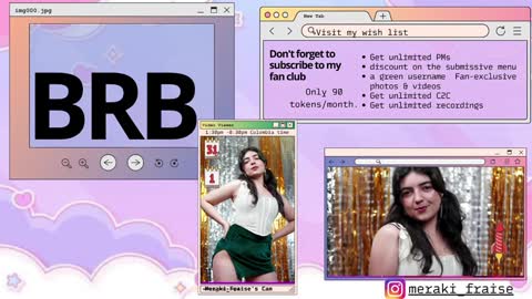 Snapshot of meraki_fraise chatting on 16, 1, 2025 online show from 16, 1, 2025