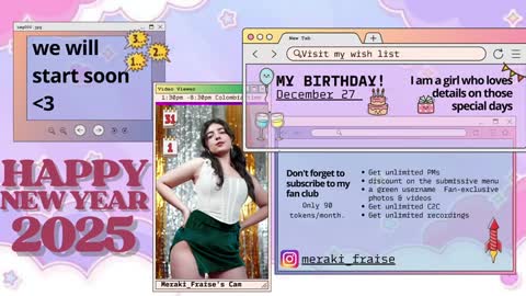 Snapshot of meraki_fraise chatting on 17, 1, 2025 online show from 17, 1, 2025