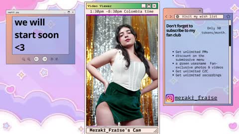 Snapshot of meraki_fraise chatting on 18, 1, 2025 online show from 18, 1, 2025