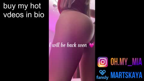 Mia Martskaya online show from 27, 11, 2025