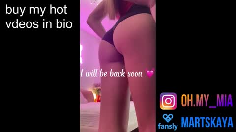 Mia Martskaya online show from 29, 11, 2025