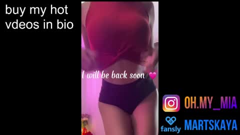 Mia Martskaya online show from 9, 4, 2026