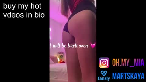 Mia Martskaya online show from 22, 6, 2026