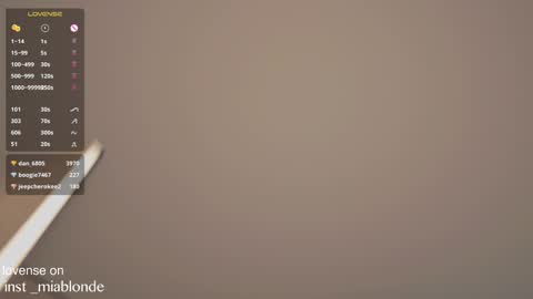 mia_milagros online show from 20, 1, 2025