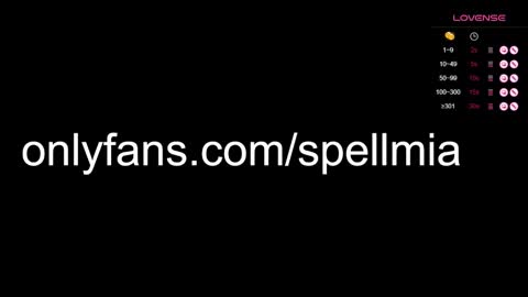 Snapshot of miaspell chatting on 19, 1, 2025 Mia  instagram miasspell online show from 19, 1, 2025