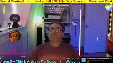Snapshot of mick_mod chatting on 18, 4, 2026 Professional Moderator Mick Mickey online show from 18, 4, 2026