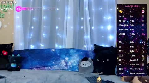 Snapshot of midnightpixie chatting on 10, 9, 2025 Jenna Talia online show from 10, 9, 2025