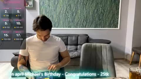 Snapshot of miley_and_michael chatting on 18, 4, 2026 Miley and Michael online show from 18, 4, 2026