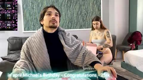 Snapshot of miley_and_michael chatting on 24, 4, 2026 Miley and Michael online show from 24, 4, 2026