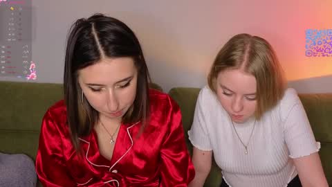 MilaBlack and  StacyBlonde Today unboxing Lovens OMG online show from 6, 4, 2026