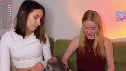 MilaBlack and  StacyBlonde Today unboxing Lovens OMG online show from 11, 4, 2026