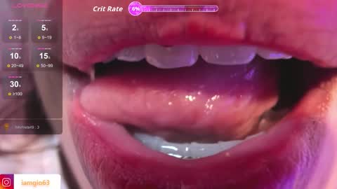 Snapshot of monica_amberr chatting on 27, 9, 2025 I am Gio online show from 27, 9, 2025