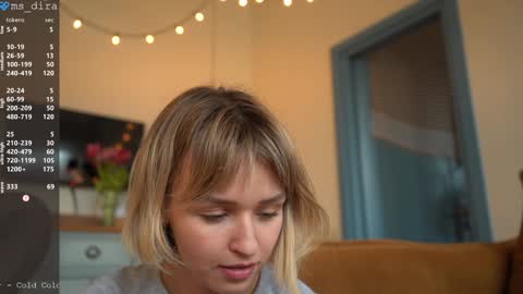 Snapshot of ms_dira chatting on 11, 3, 2026 dira and the riru tribe online show from 11, 3, 2026