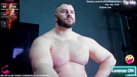 Snapshot of muscularjohnforu chatting on 15, 3, 2026 click icon for peach online show from 15, 3, 2026