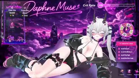 Snapshot of muse_daphne chatting on 12, 3, 2026 Daphne Musa online show from 12, 3, 2026