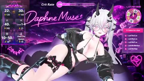 Snapshot of muse_daphne chatting on 9, 4, 2026 Daphne Musa online show from 9, 4, 2026