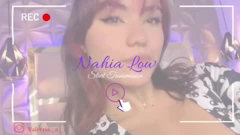 Snapshot of nahia_low chatting on 2, 3, 2025  Valeria  online show from 2, 3, 2025