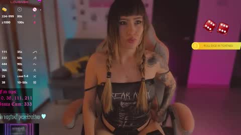 Snapshot of nymphofsin_zip chatting on 27, 3, 2026 NEXT STREAM 300126 GTM 5 400 PM online show from 27, 3, 2026