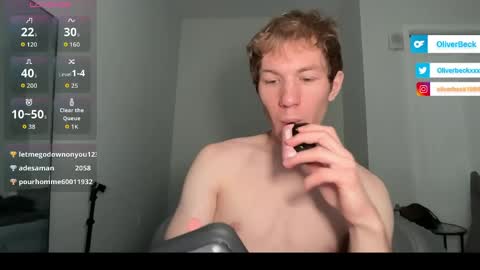 Snapshot of oliver_beck chatting on 5, 6, 2026 Oliver Beck online show from 5, 6, 2026