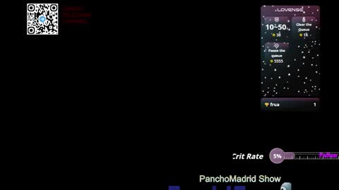 Pancho Madrid online show from 4, 12, 2025