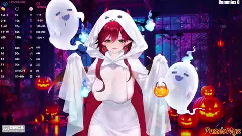 Succubus Nyx online show from 27, 10, 2025