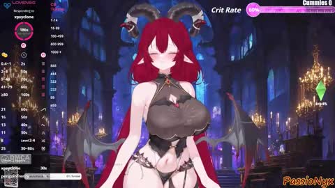 Snapshot of passionyx chatting on 26, 2, 2026 Succubus Nyx online show from 26, 2, 2026