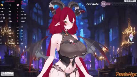 Snapshot of passionyx chatting on 2, 3, 2026 Succubus Nyx online show from 2, 3, 2026