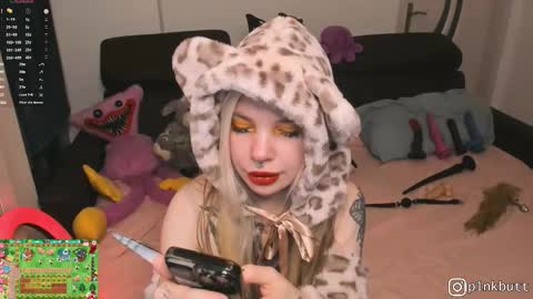 Snapshot of pinkslobber chatting on 19, 3, 2026 Helen Goat online show from 19, 3, 2026