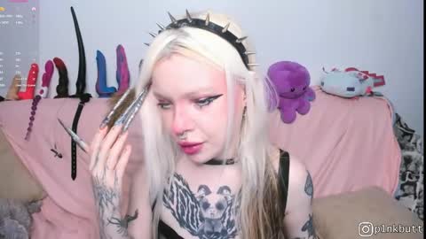 Snapshot of pinkslobber chatting on 30, 5, 2026 Helen Goat online show from 30, 5, 2026
