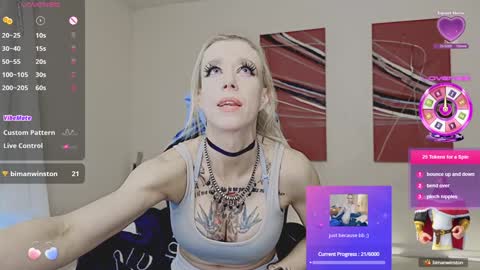 Snapshot of porcelainbarbiebot chatting on 1, 12, 2024 Veronica Ronnie Taylor online show from 1, 12, 2024