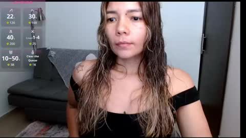Snapshot of priscila_black chatting on 5, 4, 2026 Marcela online show from 5, 4, 2026