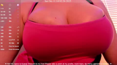 Ayana Delatorre online show from 11, 10, 2025