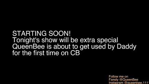 Snapshot of queenbee1111 chatting on 8, 1, 2026 QueenBee online show from 8, 1, 2026