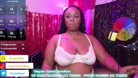 Queen Cherise Roze online show from 6, 11, 2025