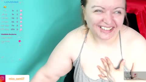 Snapshot of queensami7 chatting on 16, 2, 2025 Samantha online show from 16, 2, 2025