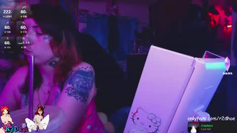 Snapshot of r2dho3 chatting on 8, 7, 2026 Amy Wild online show from 8, 7, 2026