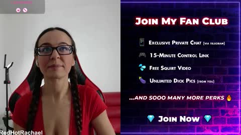 Red Hot Rachael online show from 24, 11, 2025