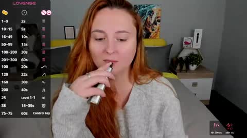 Snapshot of red_naughtyfox chatting on 19, 4, 2026 Lessy Fox online show from 19, 4, 2026