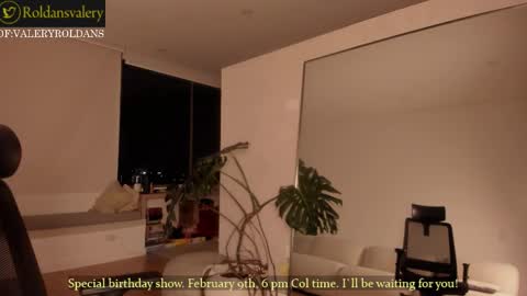 Snapshot of roldansvalery chatting on 6, 2, 2026 Valery Roldans online show from 6, 2, 2026