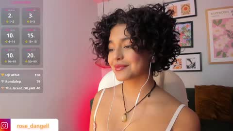 Snapshot of rose_dangel1 chatting on 28, 1, 2025 Rose online show from 28, 1, 2025